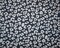 Deep Gray-White Cotton Leopard Printed Flannel Woven Fabric By the Yard